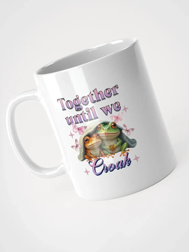Together Until We Croak Frog Frogtastic Love Mug product image (2)