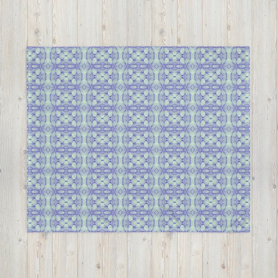 Aztec Floral Throw Blanket product image (6)