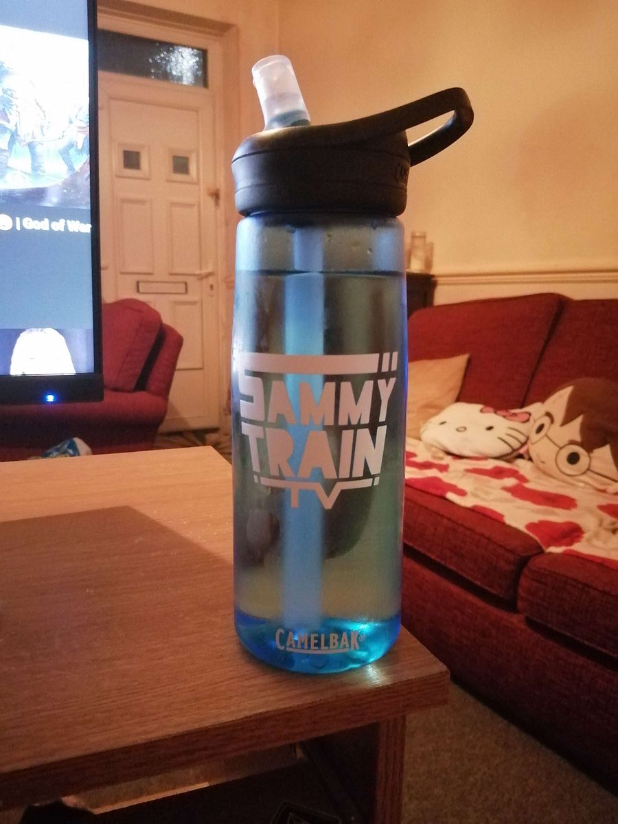 SammyTrainTV Logo Water Bottle product image (3)