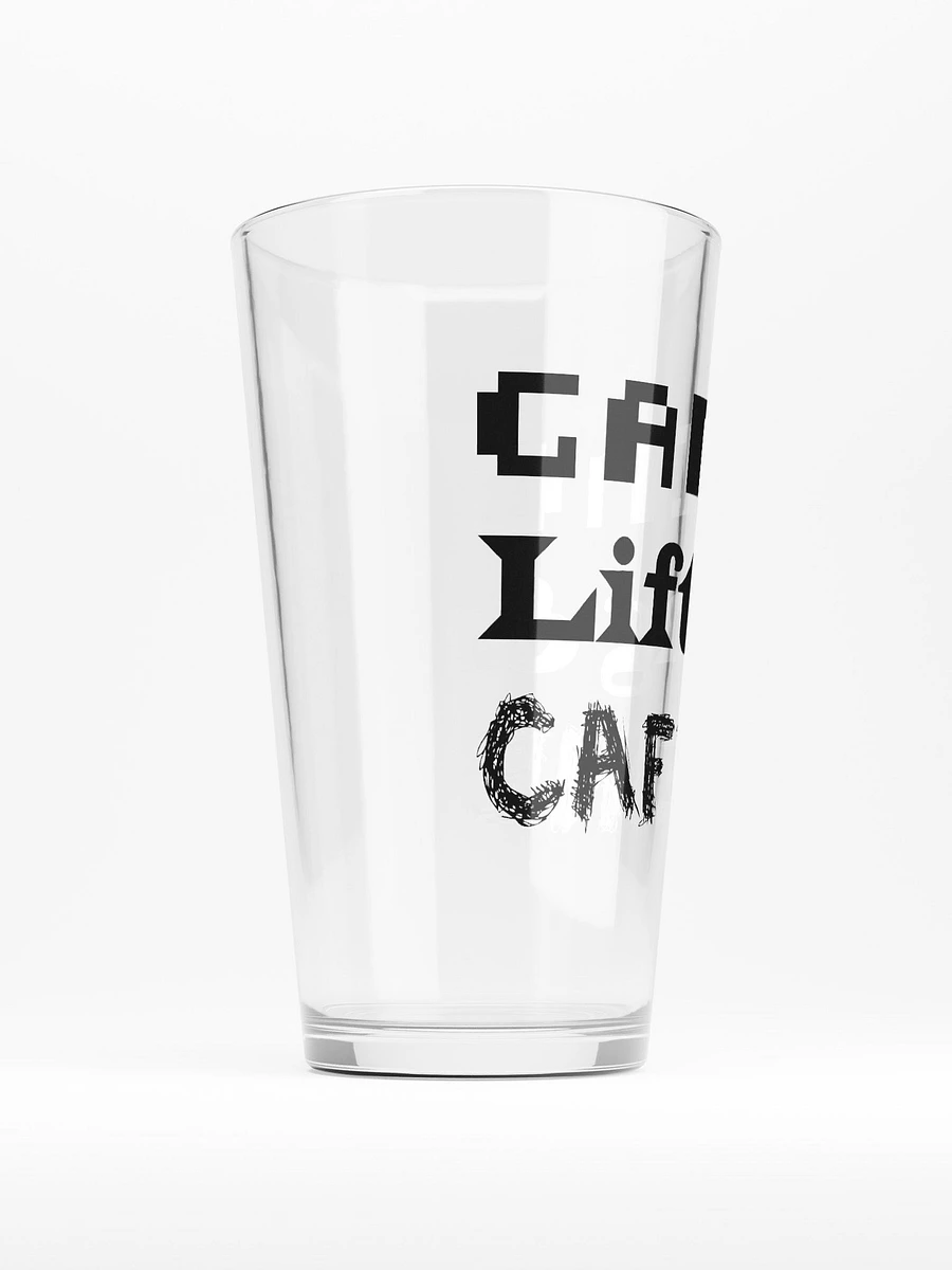 Gaming, Lifting & Caffeine Pint Glass product image (2)