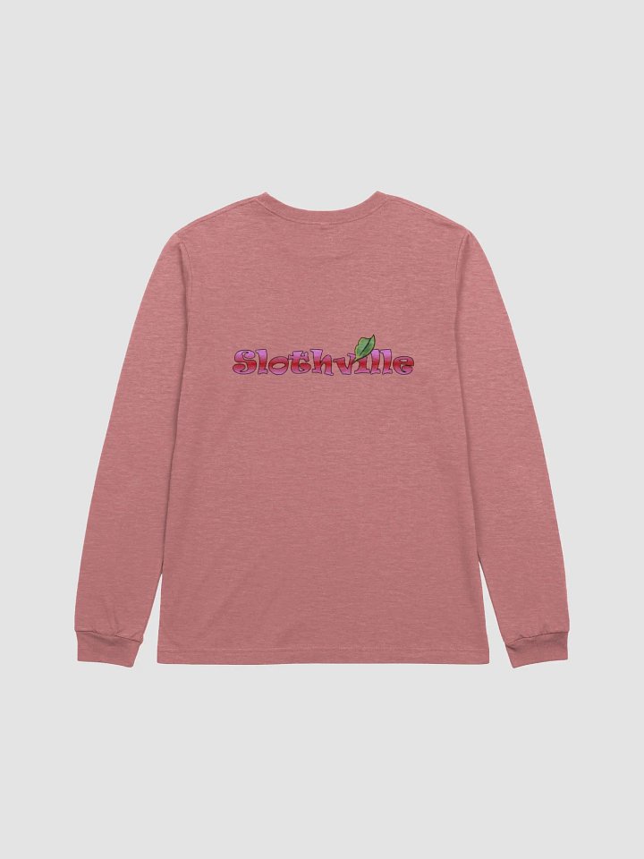 Blushing Sloth Long Sleeve Tee product image (2)