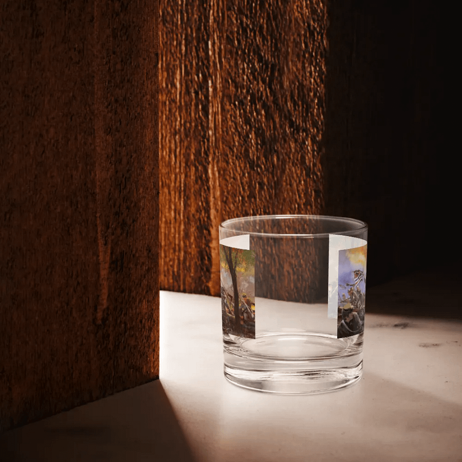 7th LA Pelican Regiment Rocks Glass product image (12)