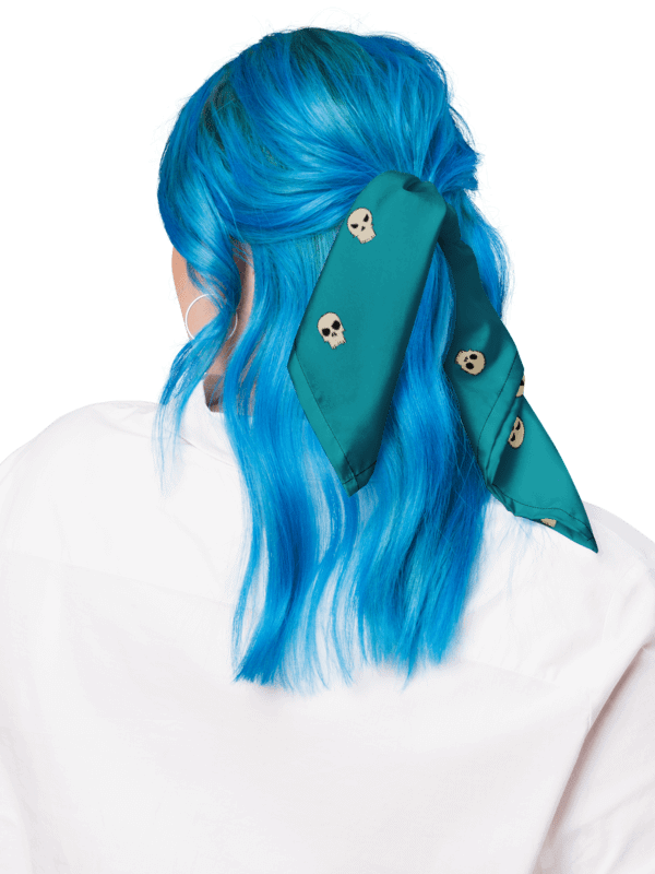 Skully Bandana (blue-green) product image (10)