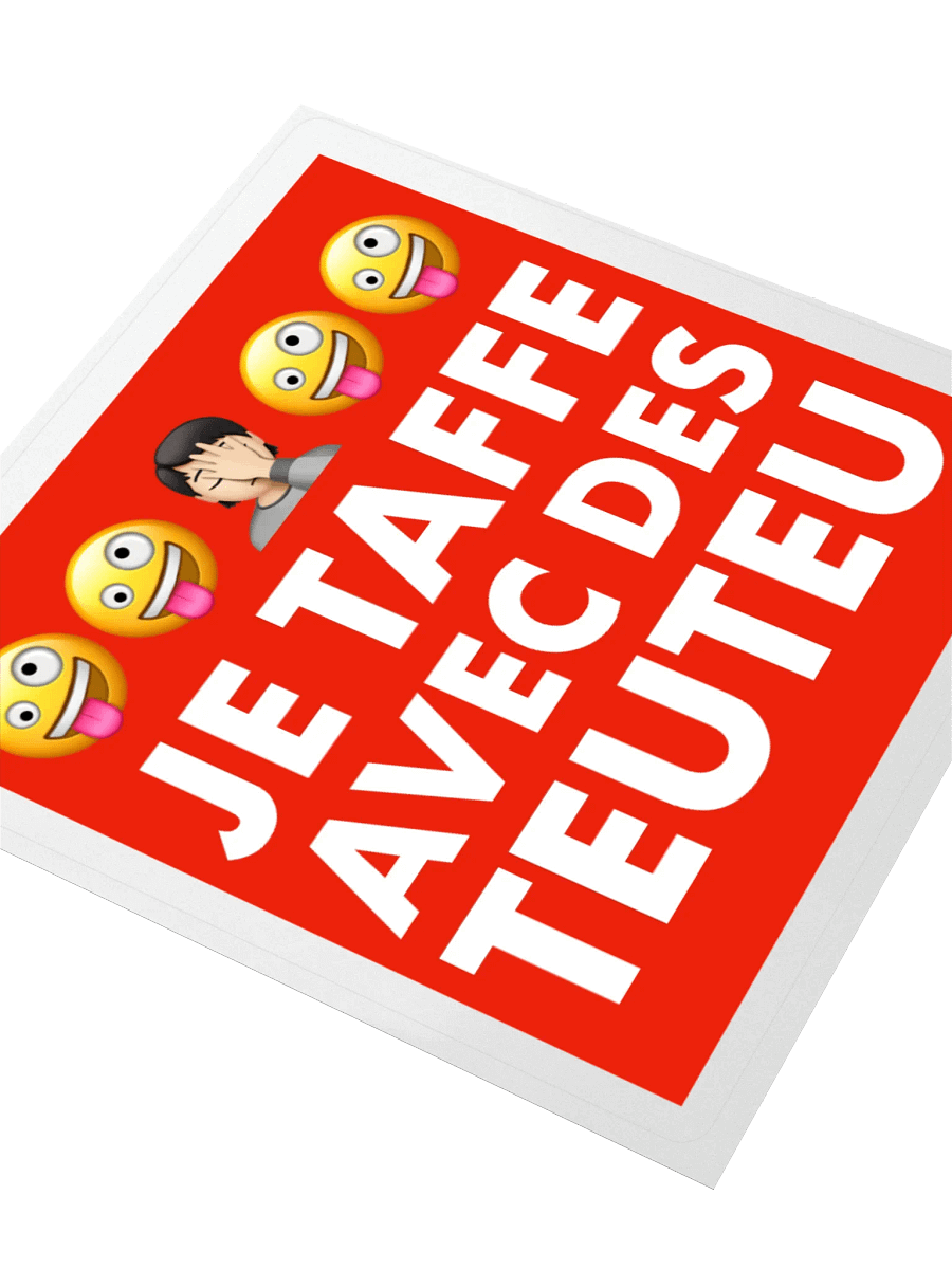 Je taffe avec des teuteu • Working with dummies red alert edition product image (3)