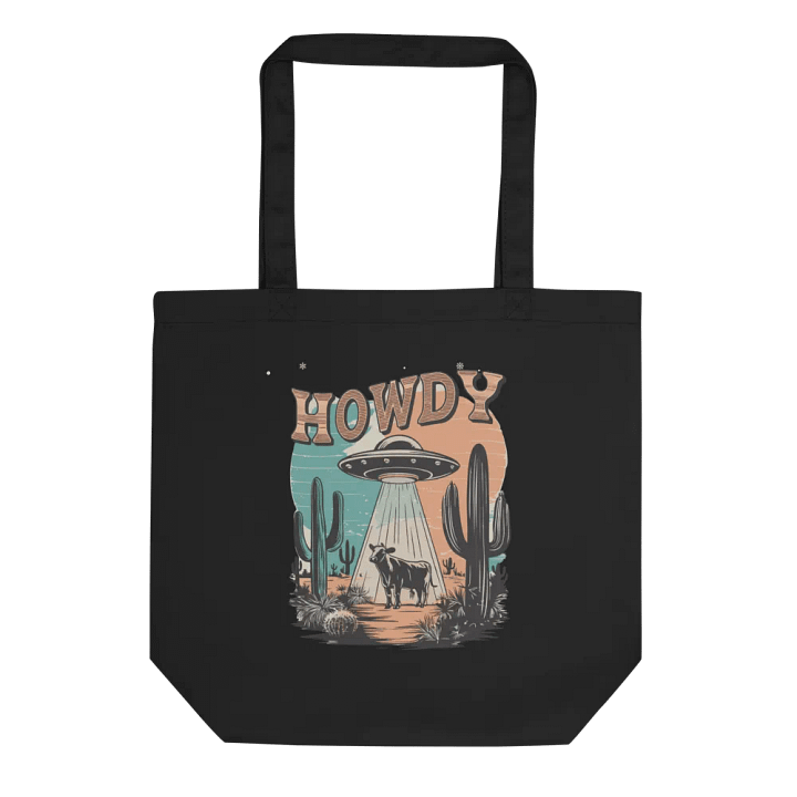 "Howdy-UFO" Black Bag product image (1)