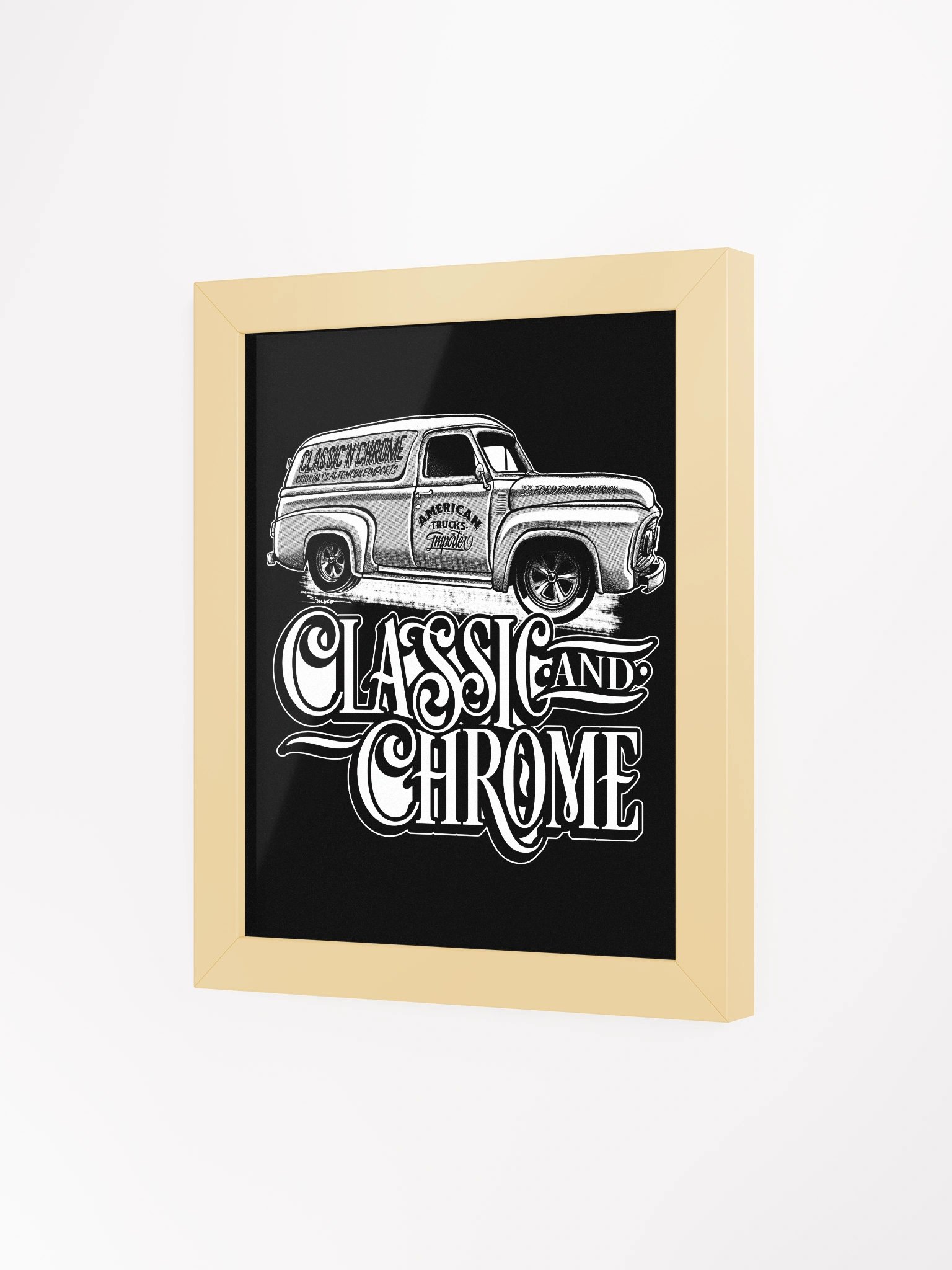 Classic N Chrome Print und Rahmen product image (17)