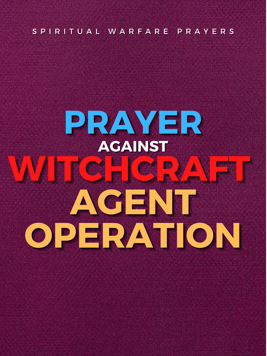 Prayer To Defeat Witchcraft Agents product image (1)