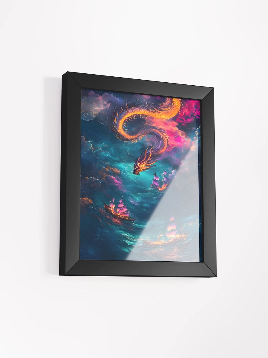 Awakens Fantasy Dragon Wall Art Digital Print product image (8)