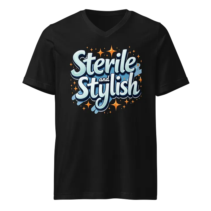 Sparkling Clean V-Neck Tee product image (1)