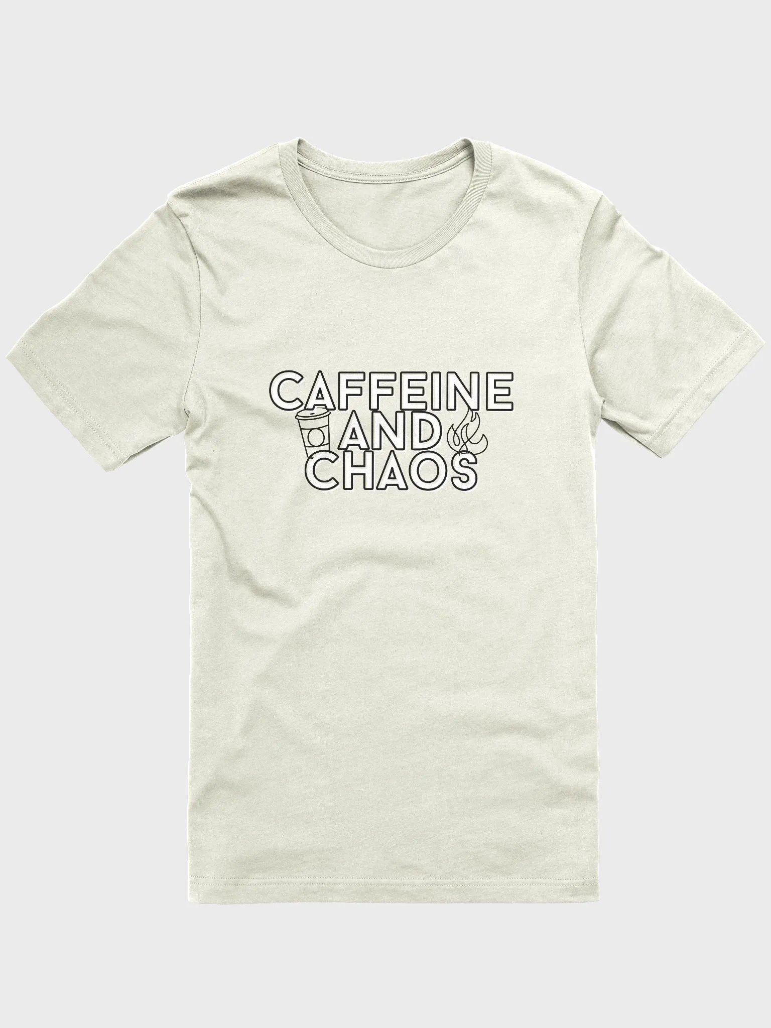 Caffeine and Chaos 2 Supersoft Tshirt product image (7)
