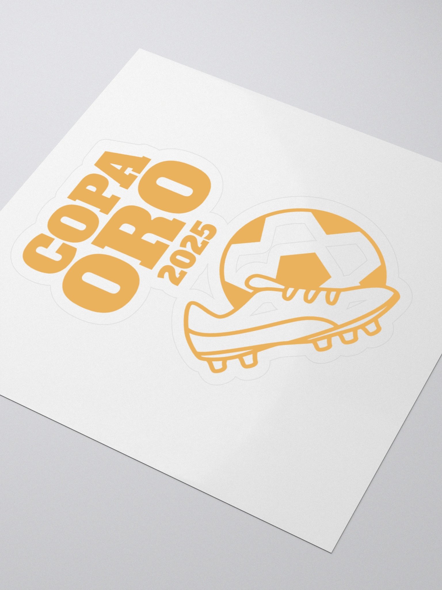 COPA ORO 2025 Soccer Map Stickers product image (3)