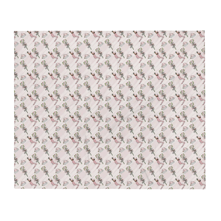 Pink Christmas Blanket product image (1)