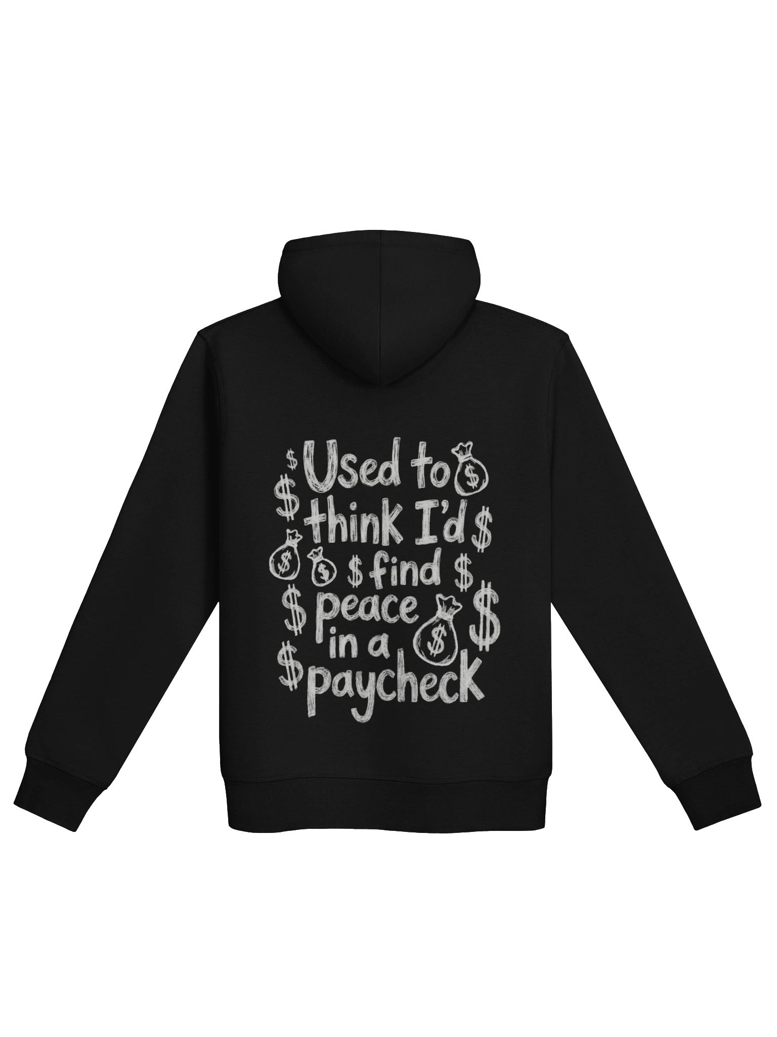 Peace in Paycheck Unisex Hoodie product image (4)