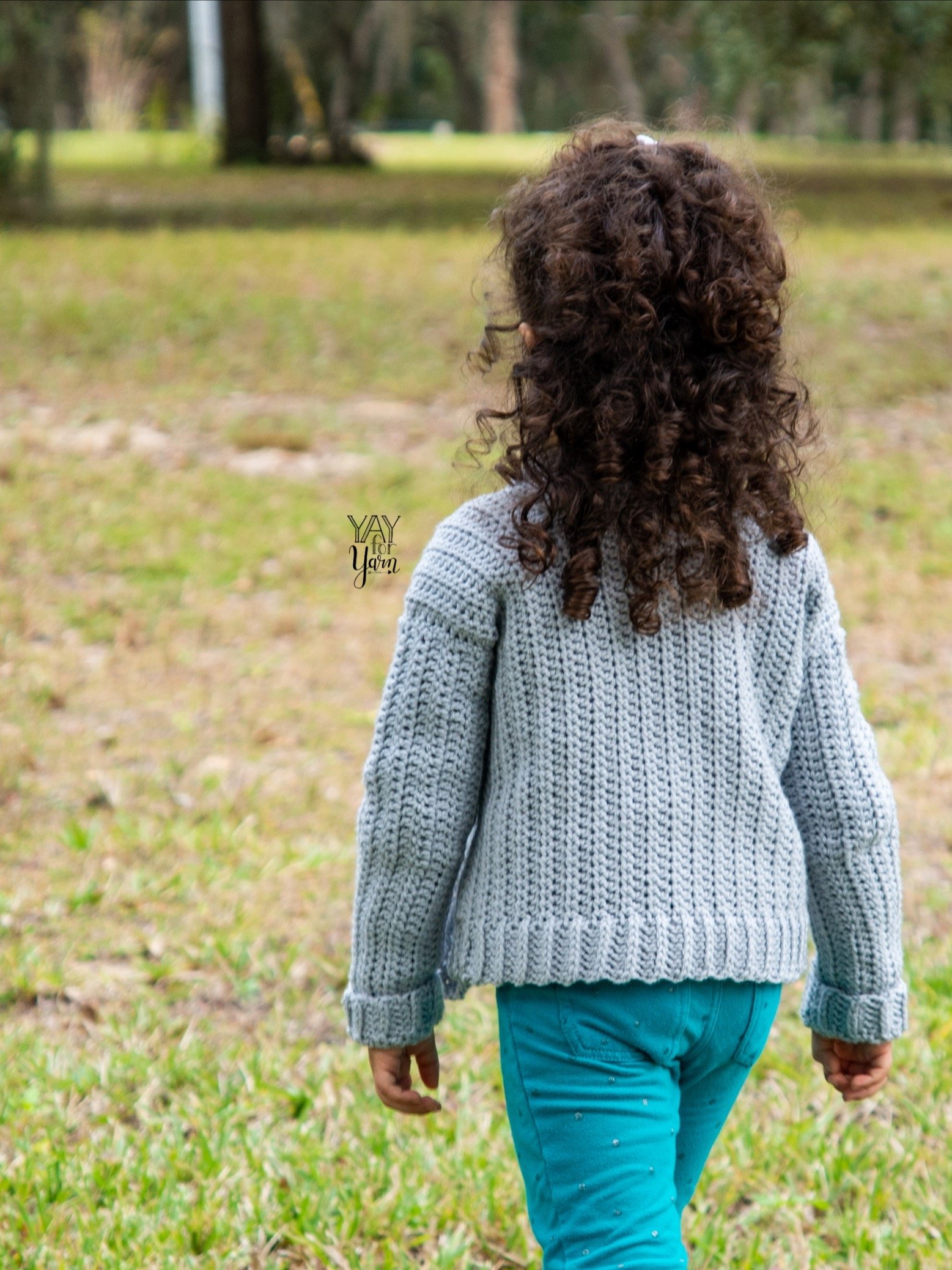 Mini Cozy Cardigan - Children's Sweater PDF Crochet Pattern & Video Tutorial product image (3)