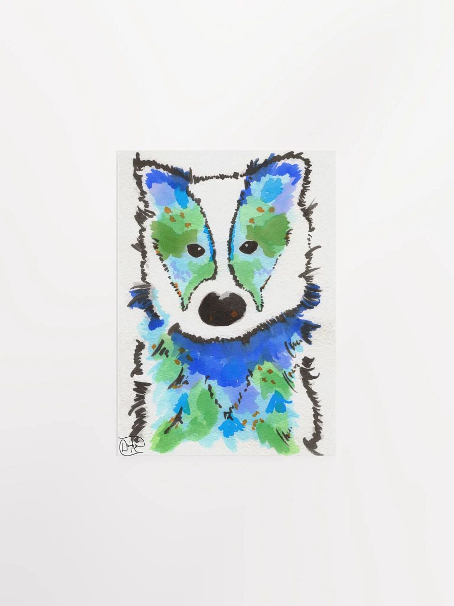 Honey Badger Watercolour Print product image (1)
