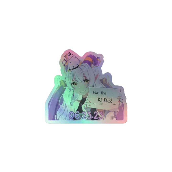 Birthday Celebration 2023 Holo Sticker product image (1)