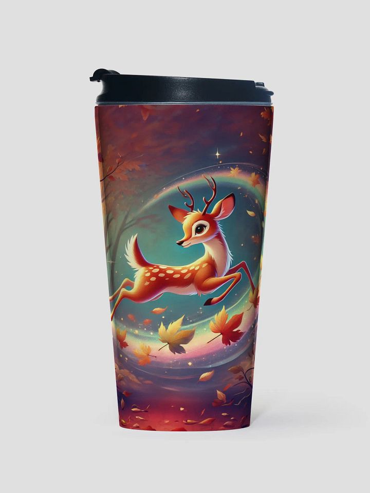 Magical Forest Deer Stainless Steel Travel Mug product image (1)
