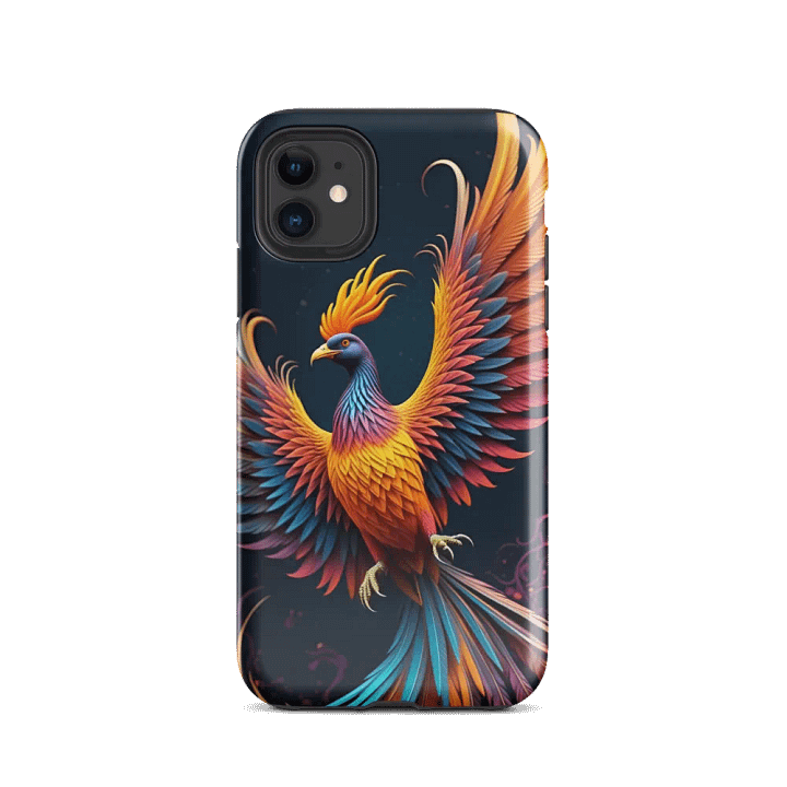 Tough Phone Case for iPhone® - Colorful Phoenix product image (47)