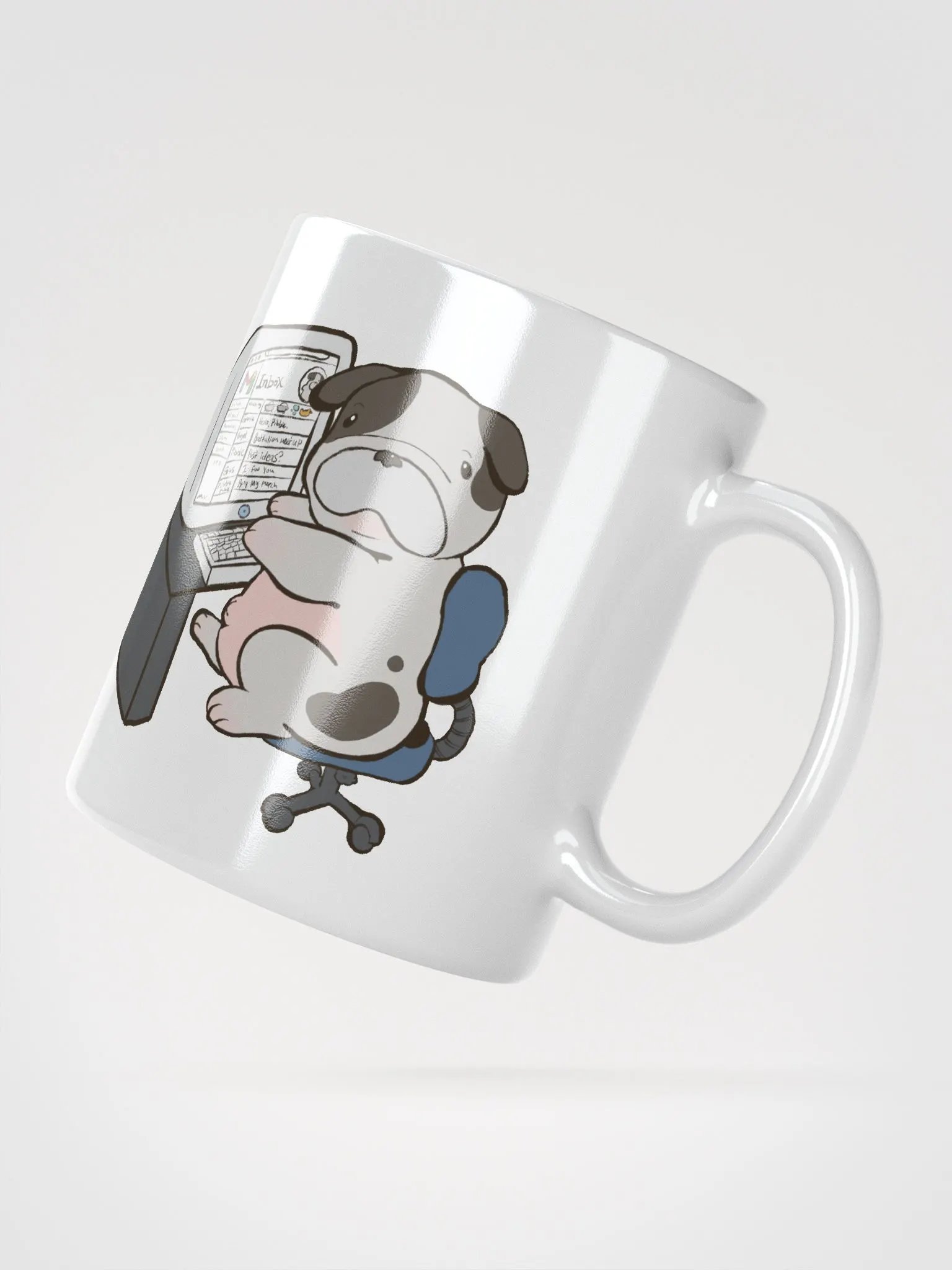 GMAIL WRITING AN EMAIL MUG product image (2)