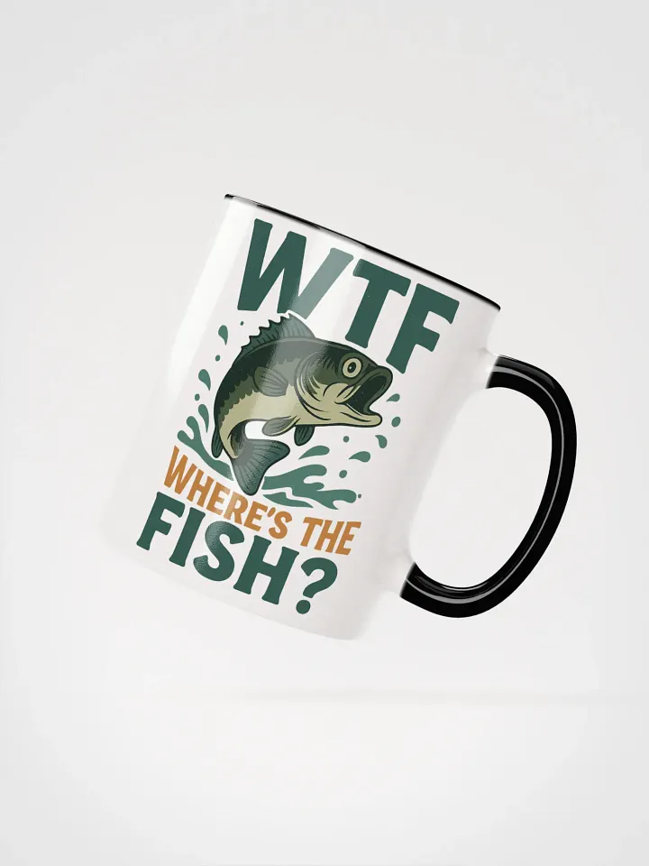 WTF Where’s the Fish Mug – Funny Bass Fishing Humor product image (15)