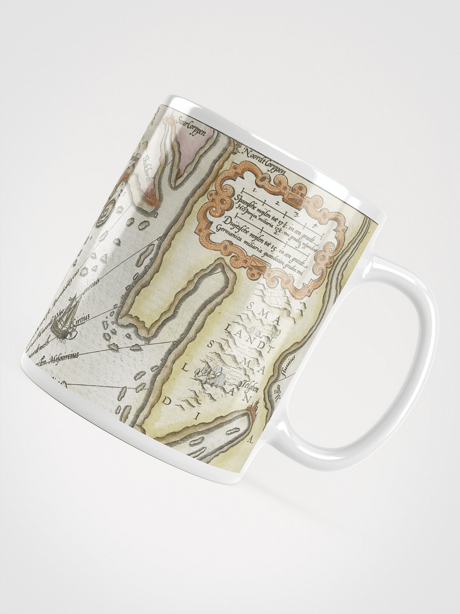 Vintage Nautical Map Mug product image (4)