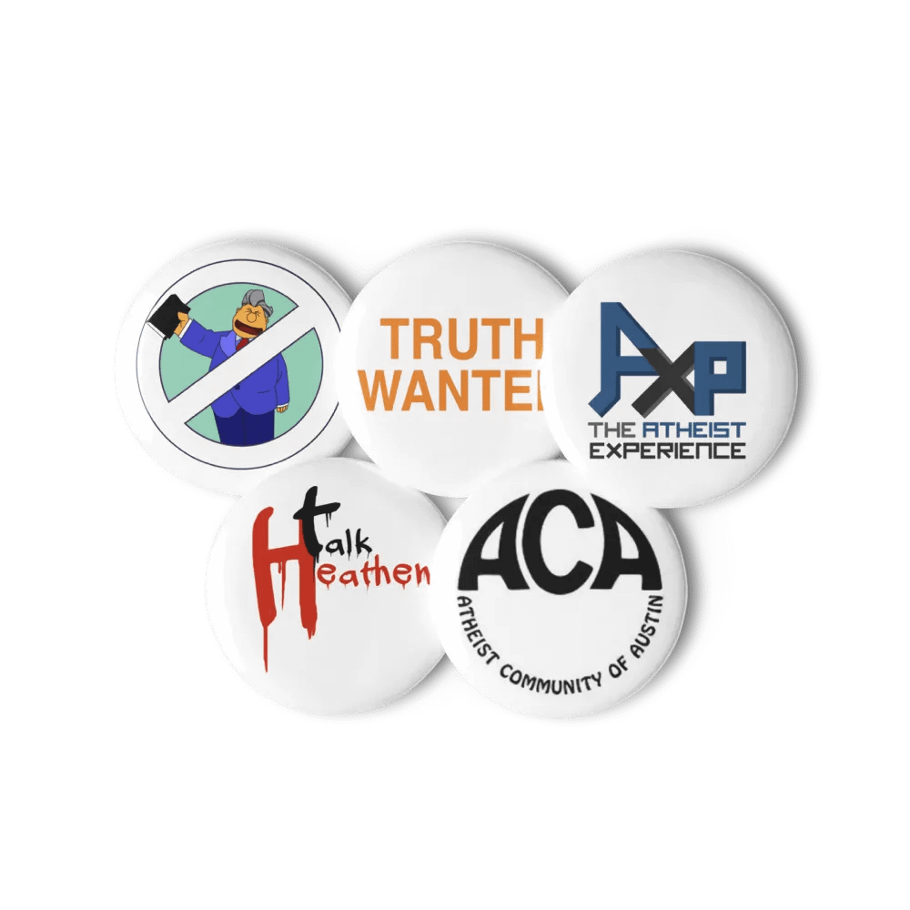 The Atheist Community of Austin Pins product image (11)