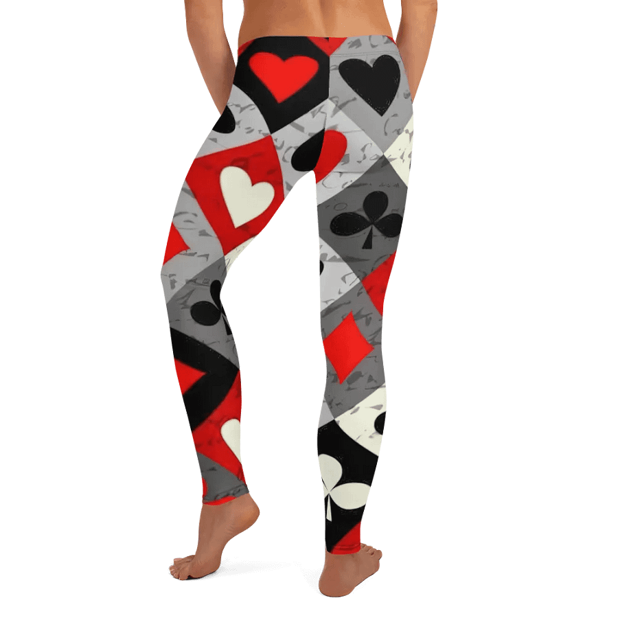 Leggings – Card Suit Art Print for Bold & Playful Style product image (8)