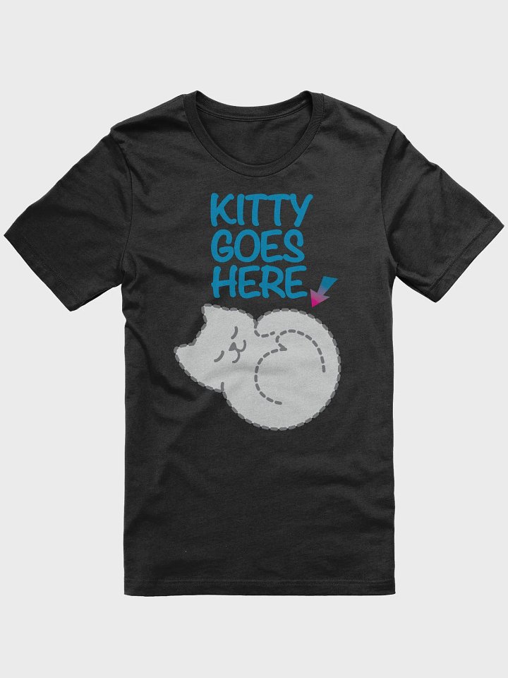 KITTY goes HERE! • supersoft t-shirt by Bella Canvas product image (1)