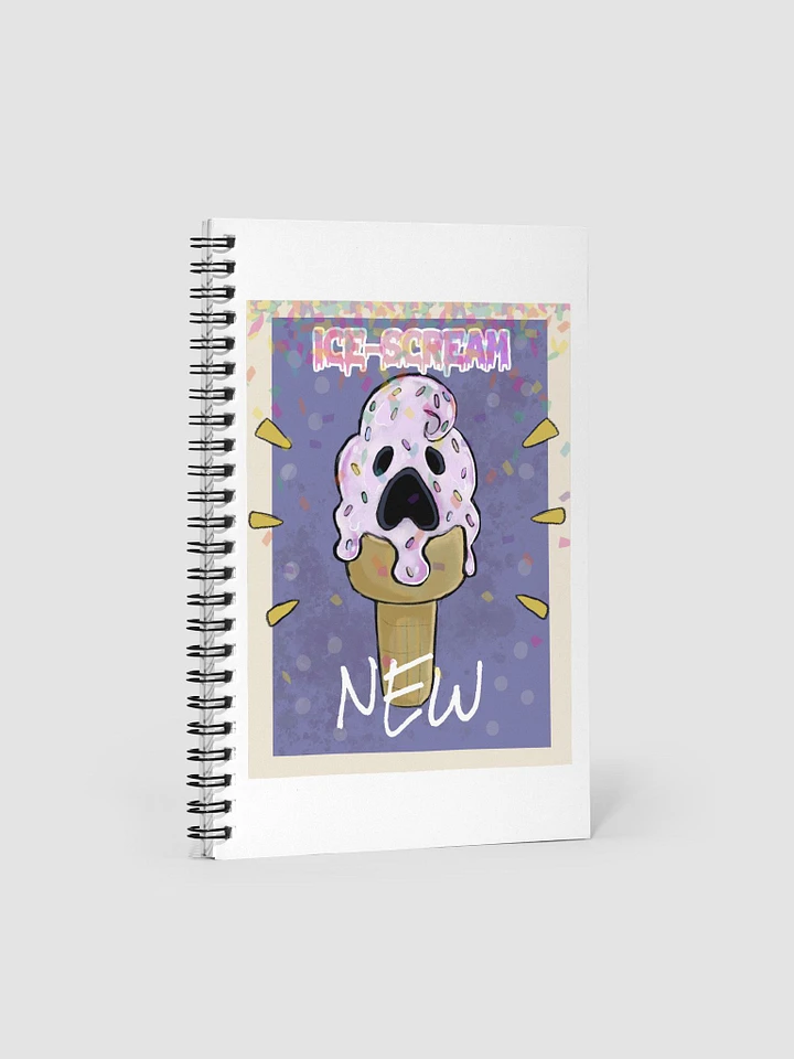 Ice Scream Spiral Notebook product image (1)