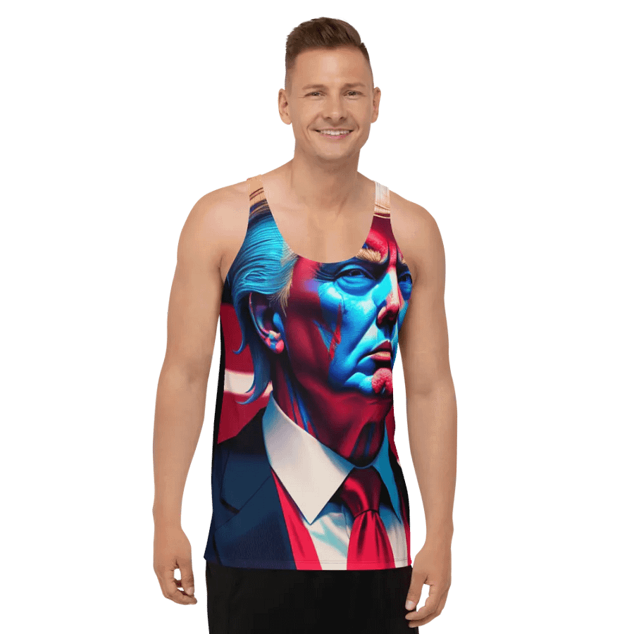 Blue and Red Tank product image (8)