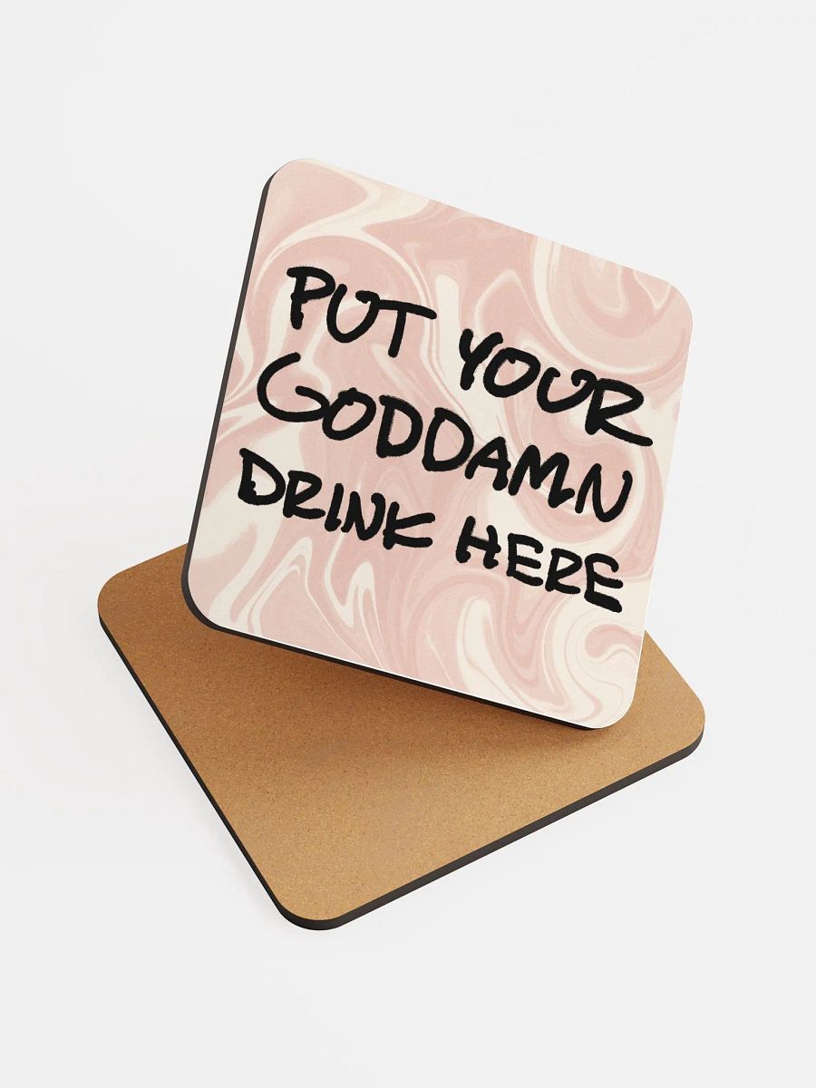 PYGDH coaster (trippy marble #3) product image (6)