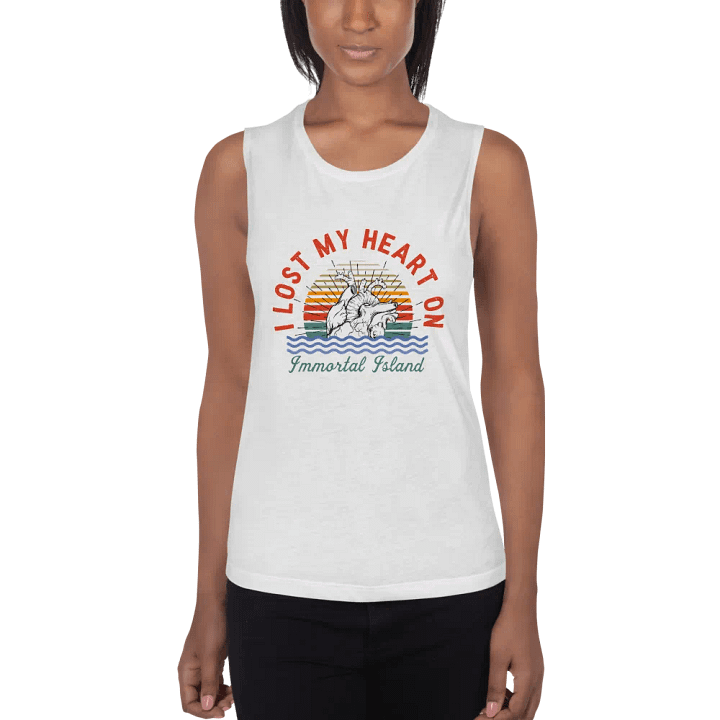I Lost My Heart Flowy Muscle Tank product image (9)