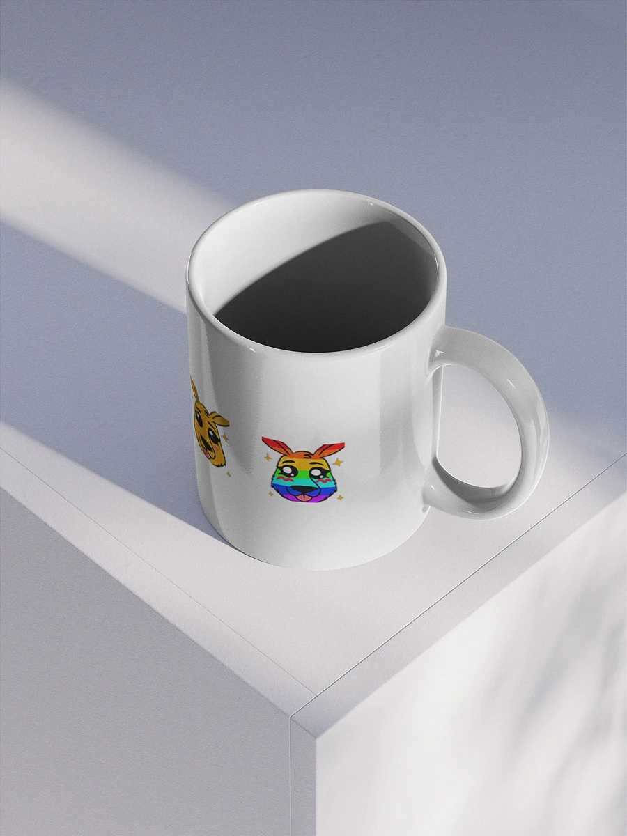 TiaLaughs Rainbow RooKrew Kangaroo Badges Mug product image (8)