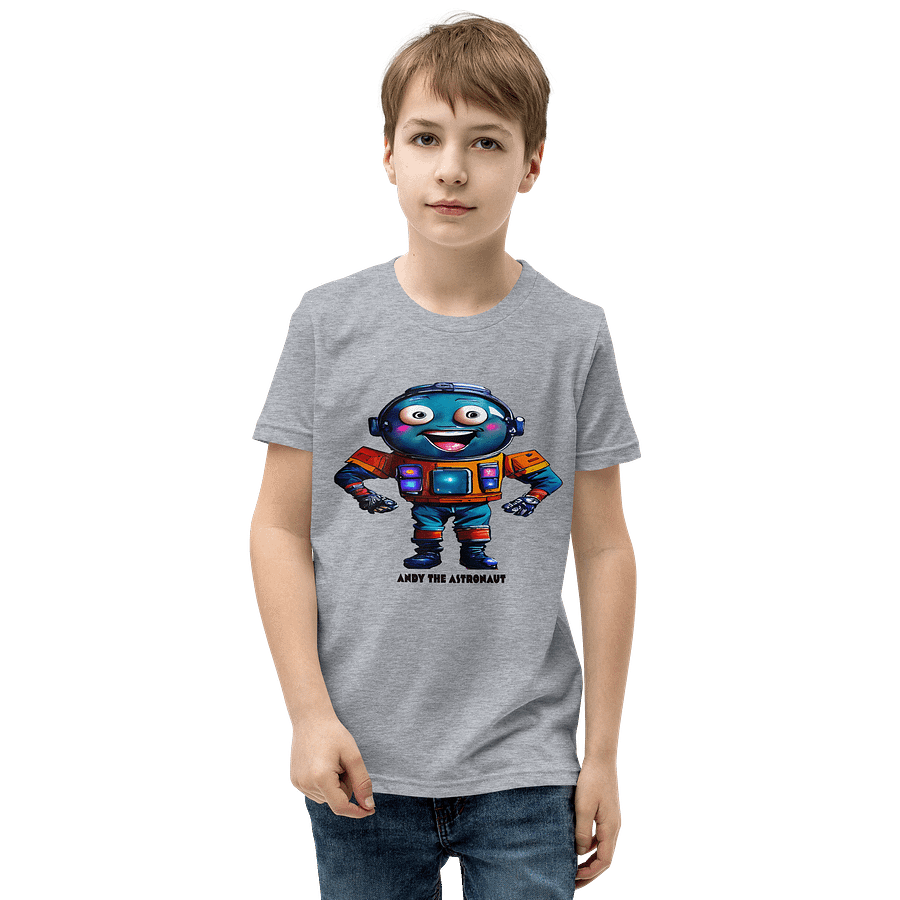 Andy The Astronaut Soft Youth T-Shirt product image (12)