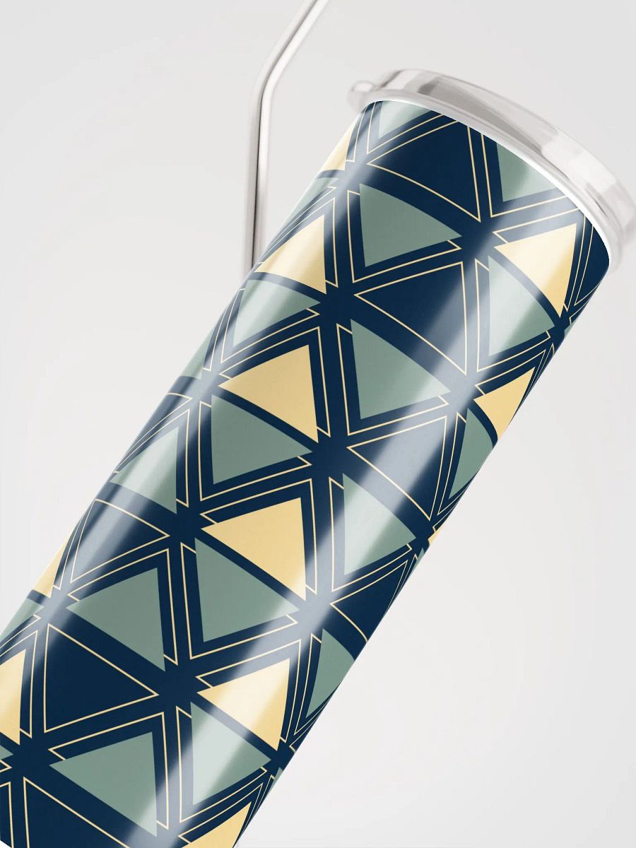 Triangulated Night Geometric 20 oz Stainless Steel Tumbler product image (5)