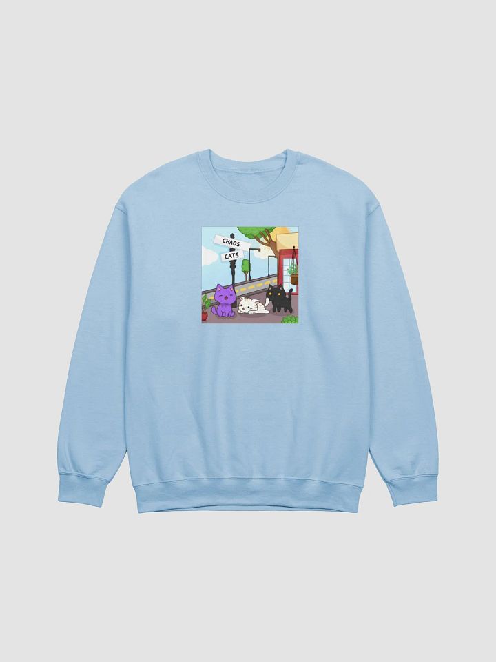 Kitty Corner Crew Neck Sweatshirt product image (1)