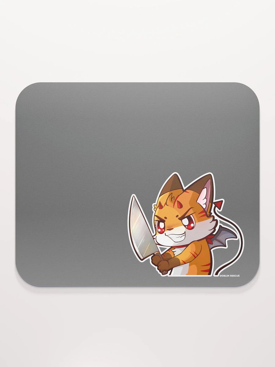 Tots the Fox Knife Mouse Pad🦊🔪 product image (2)