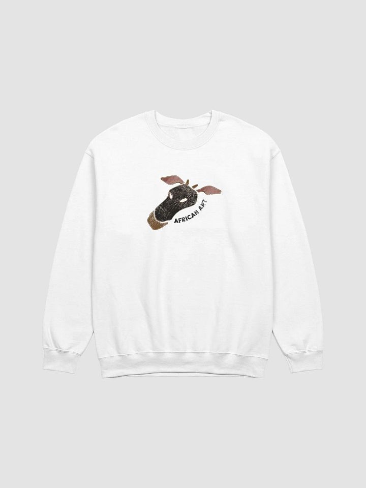 Air-Spun Classic Crewneck Sweatshirt. African Art product image (1)