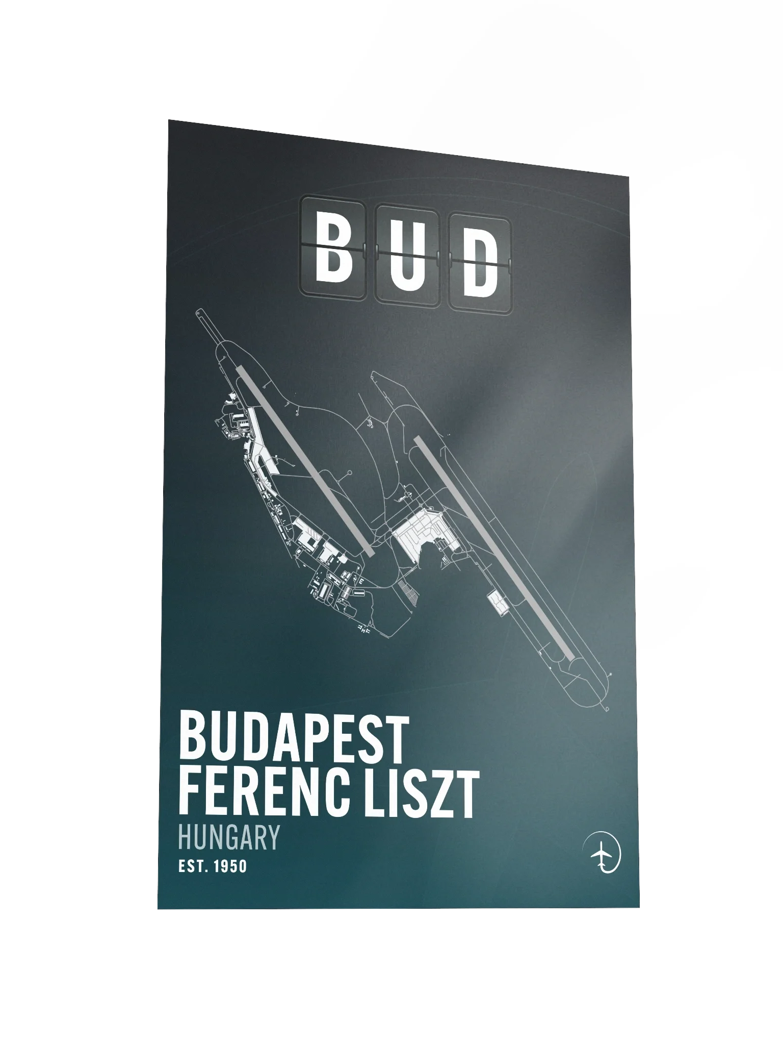 Budapest Ferenc Liszt BUD Poster product image (3)