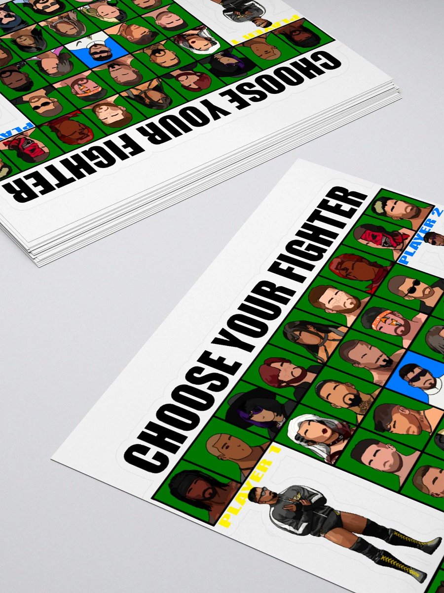 PEPW Choose Your Fighter Almir x Oliver Sticker product image (4)