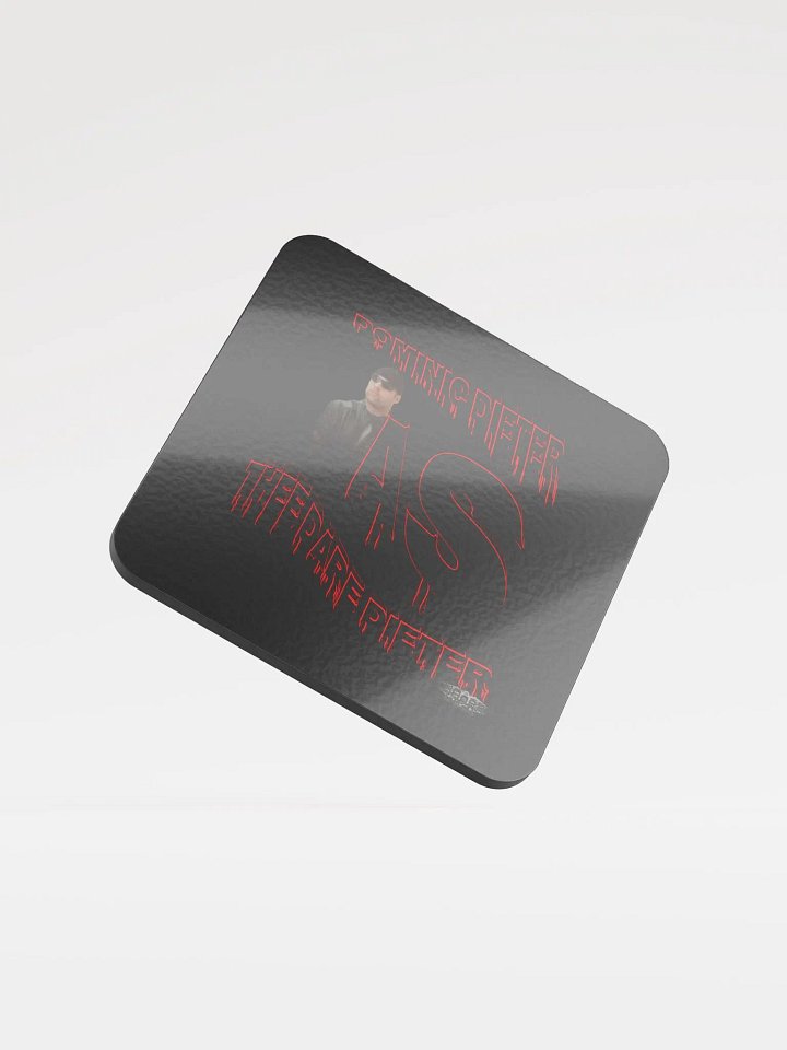 Dominic Dieter As Thee Dare Dieter 00 - Black - Glossed Cork Coaster product image (1)