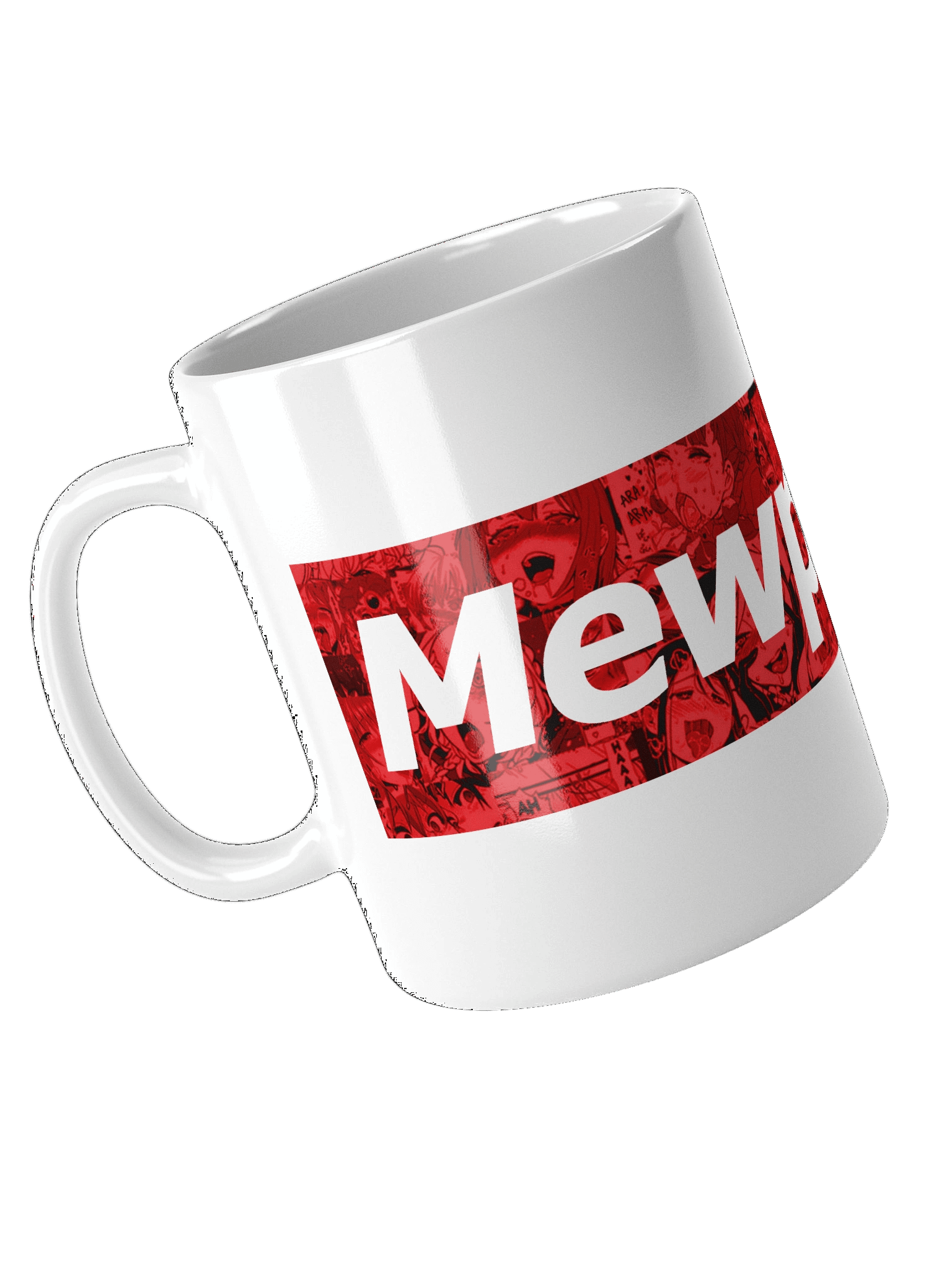 White Ceramic Mewpreme Adult Mug product image (1)