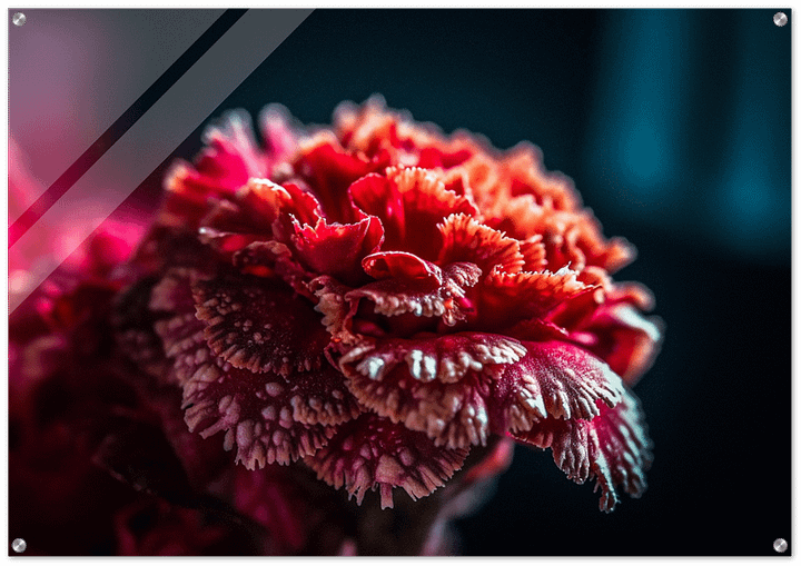 BLACK RED GLOSSY ACRYLIC PRINT product image (1)
