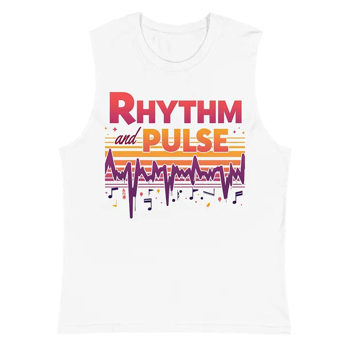 RHythm & PULSE Music Notes Muscle Tank product image (2)