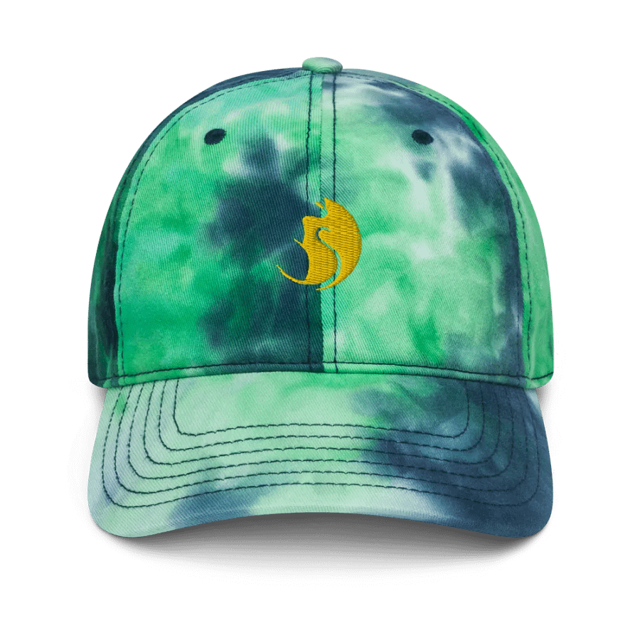 BlackKittenTech Tie-Dye Cap product image (1)