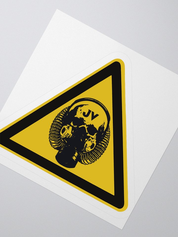 JOE VIRUS CAUTION STICKER product image (5)