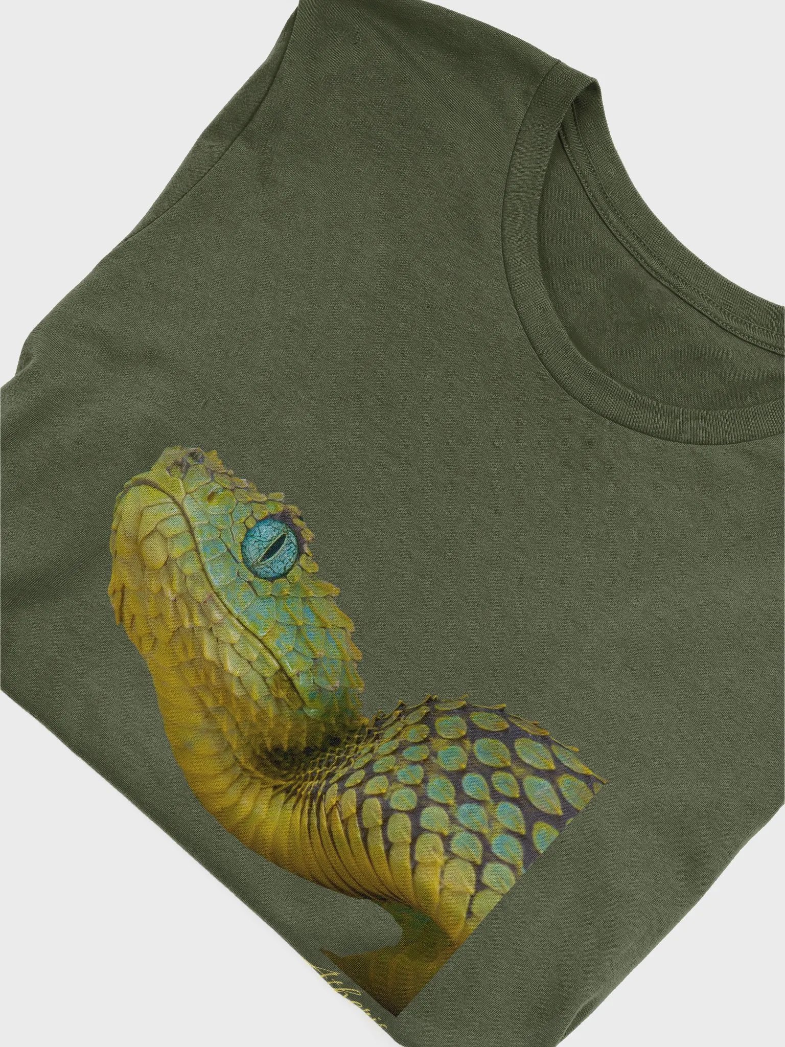 Snake Atheris T-shirt product image (3)