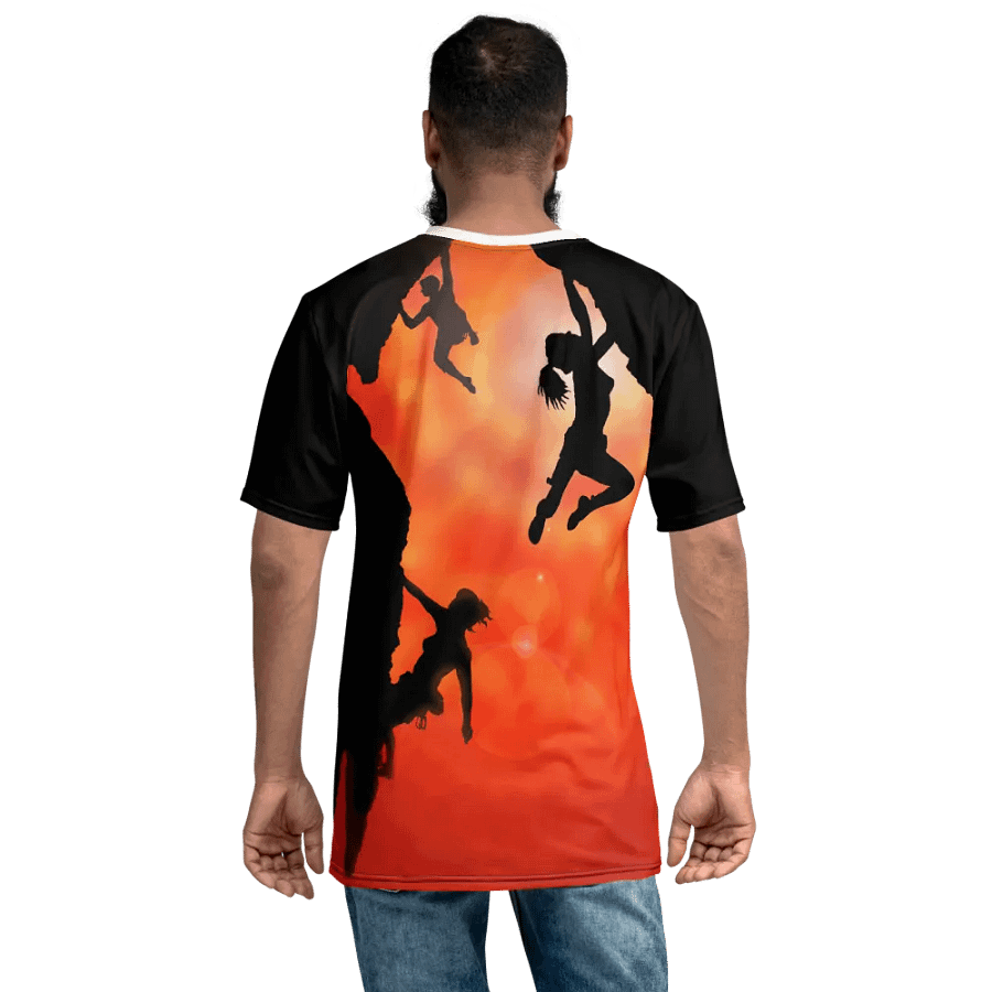 rock climbing in the sun t shirt product image (7)
