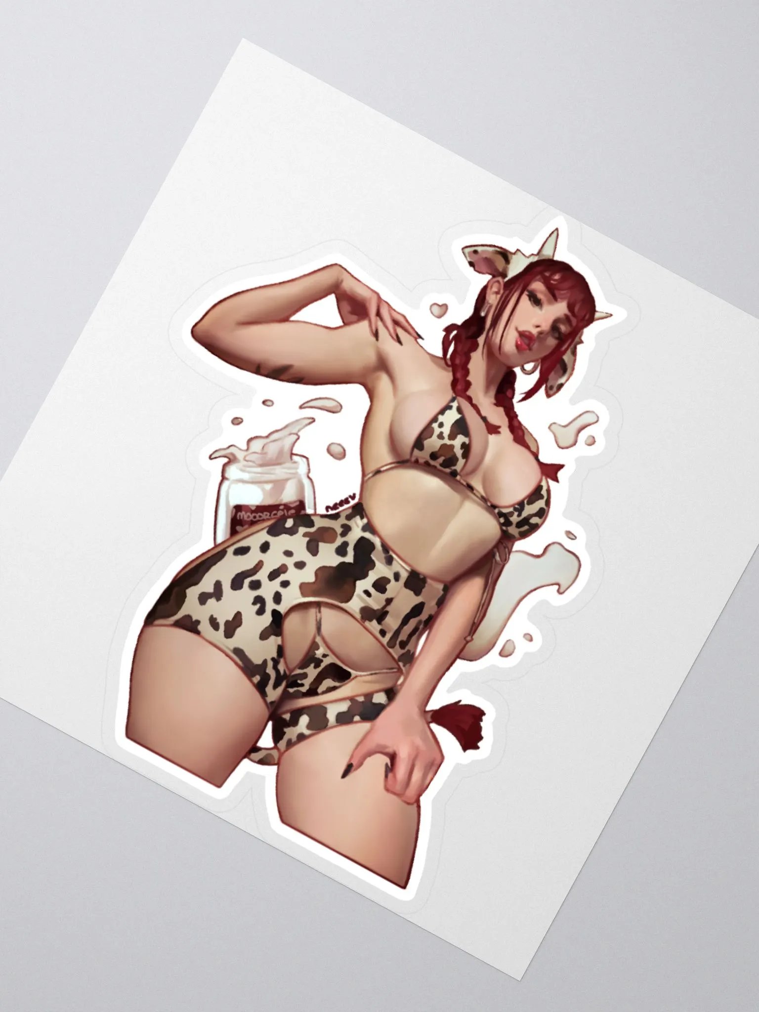 COW GIRL STICKER product image (3)