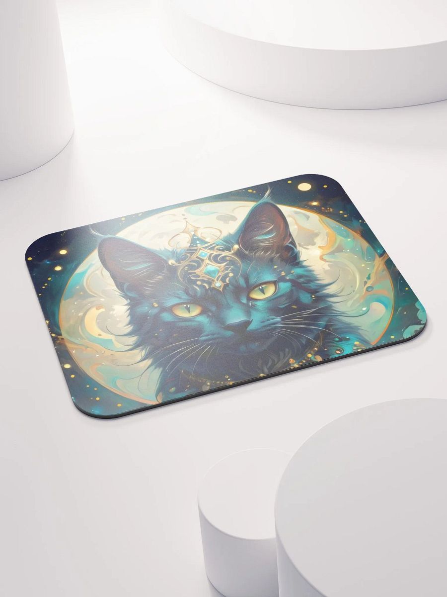 Majestic Lunar Cat Mouse Pad product image (5)